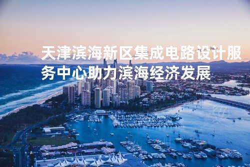 天津滨海新区集成电路设计服务中心助力滨海经济发展